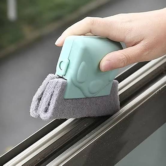 Window Door Rail Cleaning Brush, Gap Groove Slide Kit, Kitchen