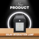 Solar interaction wall lamp