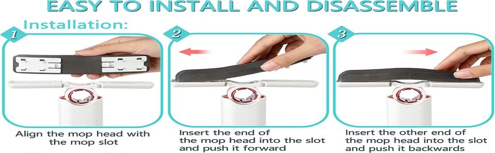 Mini mop fixing